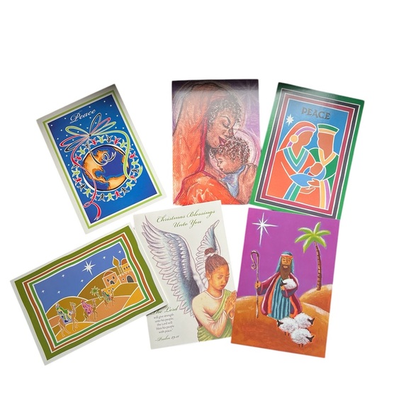 Vintage | 1990 African American Christmas Cards Boxed Fantus Paper Products USA - Picture 2 of 9